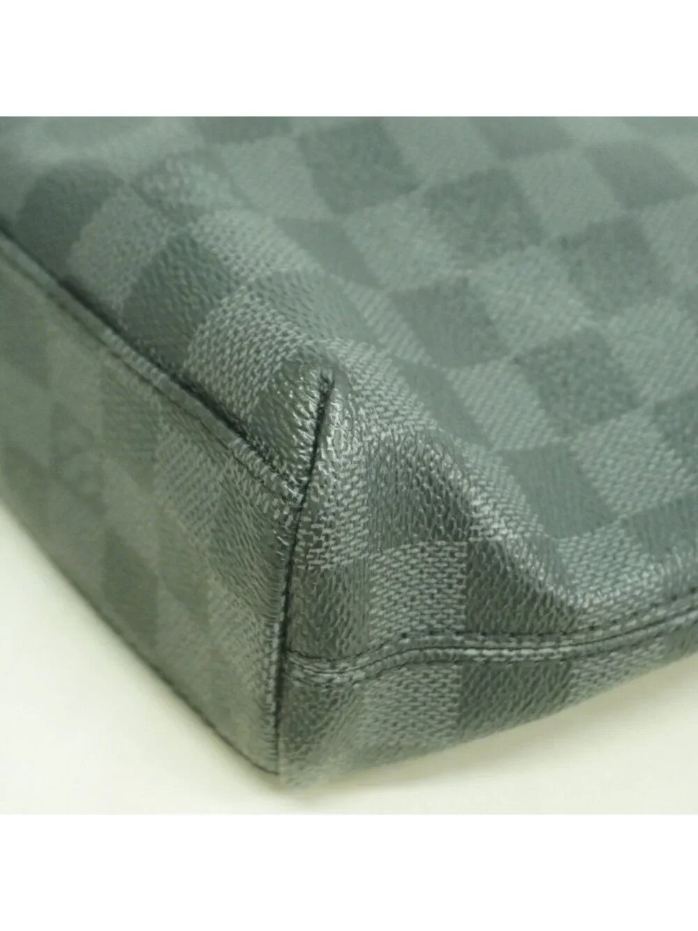 Louis Vuitton Shoulder Bag Damier Graphite PM Black Gray